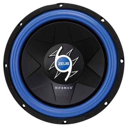 Hifonics ZEUS Gamma ZG Series 10" 600 W Max Subwoofer ZG10D4